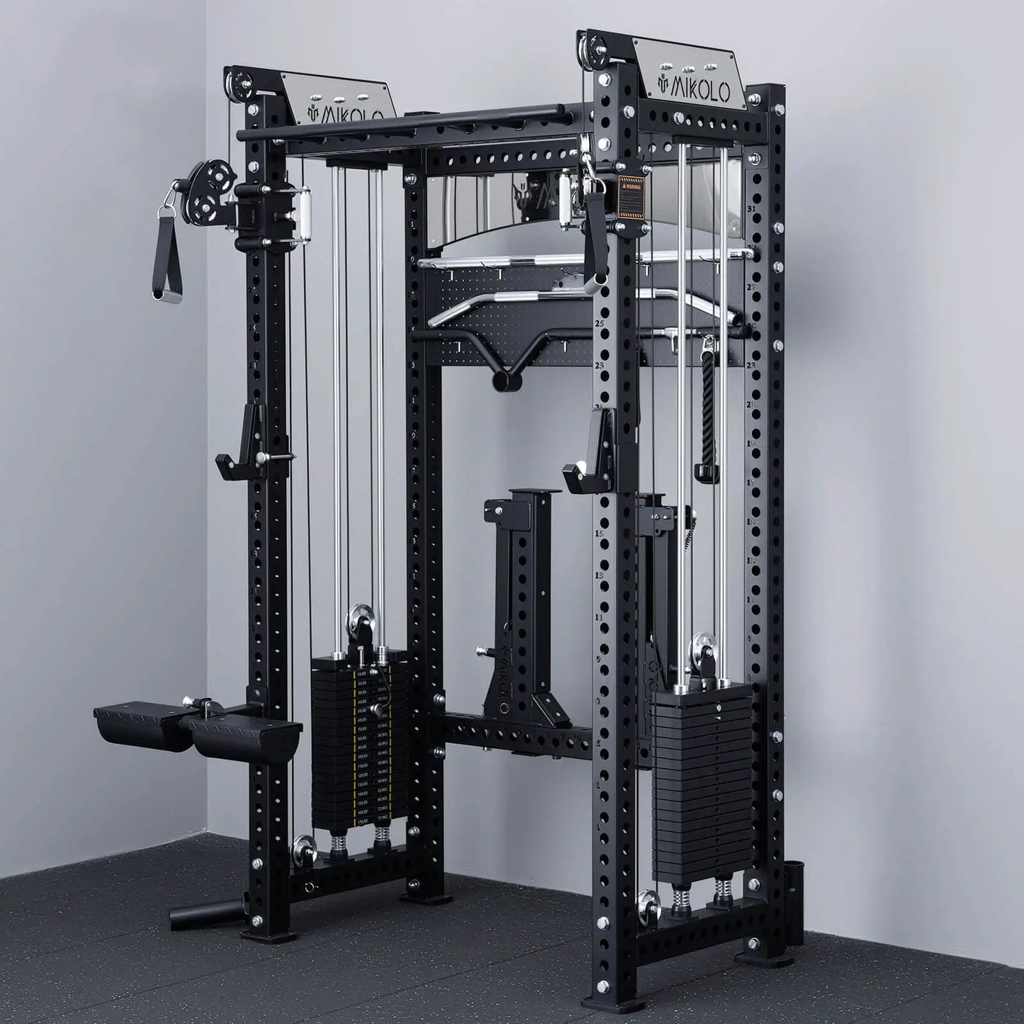 MIKOLO ANUBIS-2.0 Elite All-In-One Trainer Multi-Function Home Fitness Equipment with Adjustable Resistance Bands and Durable Frame