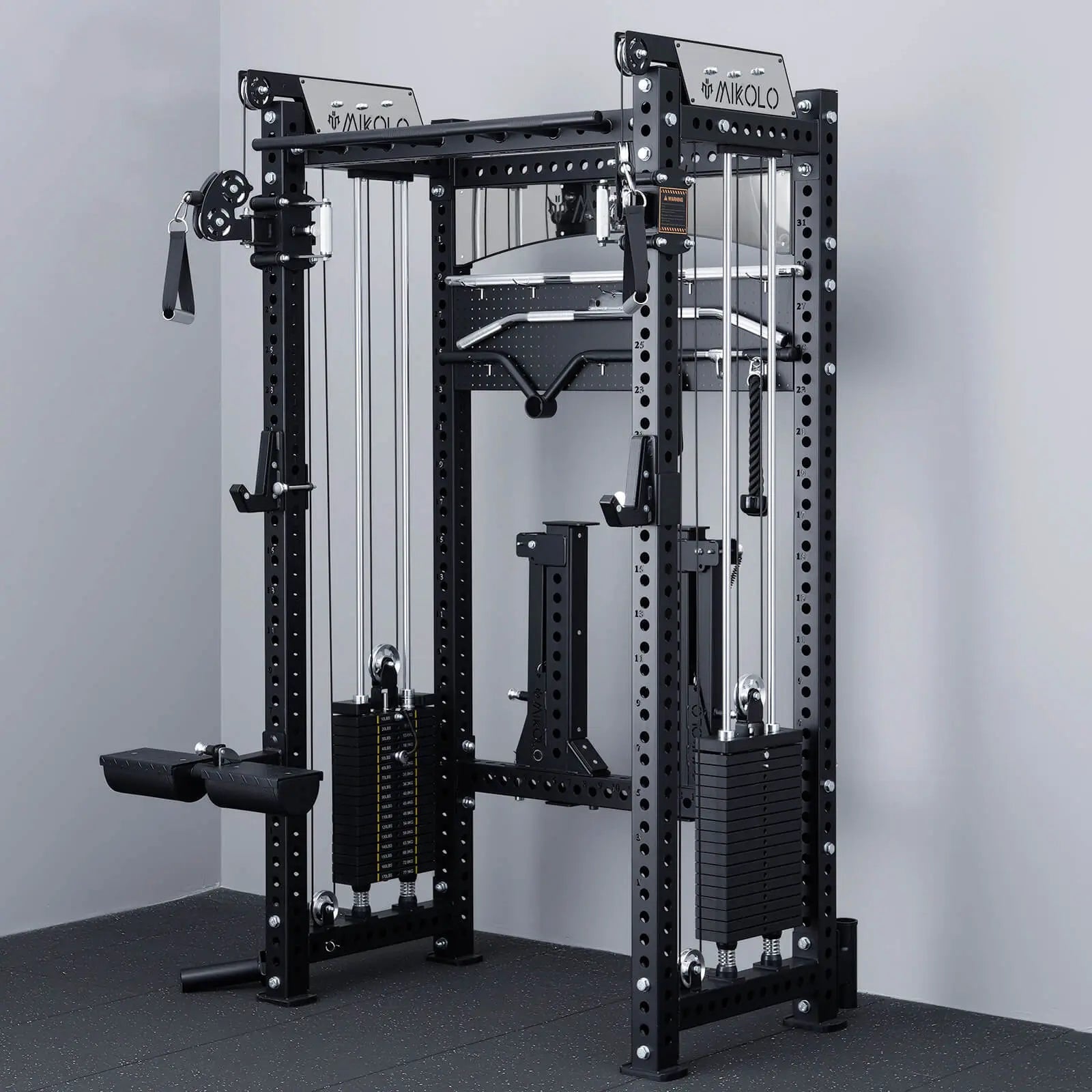 MIKOLO ANUBIS-2.0 Elite All-In-One Trainer Multi-Function Home Fitness Equipment with Adjustable Resistance Bands and Durable Frame