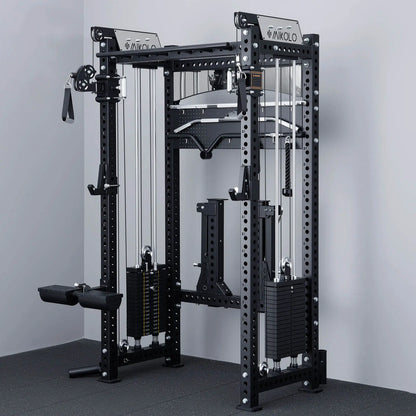 MIKOLO ANUBIS-2.0 Elite All-In-One Trainer Multi-Function Home Fitness Equipment with Adjustable Resistance Bands and Durable Frame
