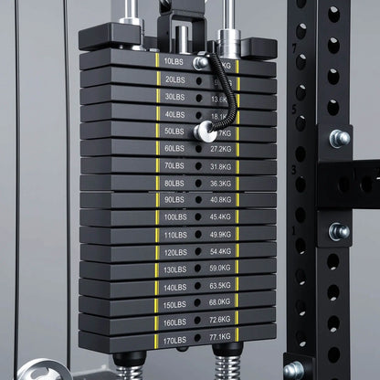 MIKOLO ANUBIS-2.0 Elite All-In-One Trainer Multi-Function Home Fitness Equipment with Adjustable Resistance Bands and Durable Frame