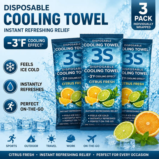 Cooling Towel Portable, No Rinsing Needed, Ready to Use Right Out of the Package Soft Breathable Chilly Towel, Ice Towel, Microfiber Towel for Yoga, Sport, Running, Workout,Gym, Camping, Fitness, Workout & More Activities(Multiple Flavors)