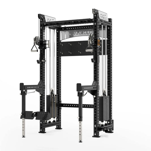 MIKOLO ANUBIS-2.0 Elite All-In-One Trainer Multi-Function Home Fitness Equipment with Adjustable Resistance Bands and Durable Frame