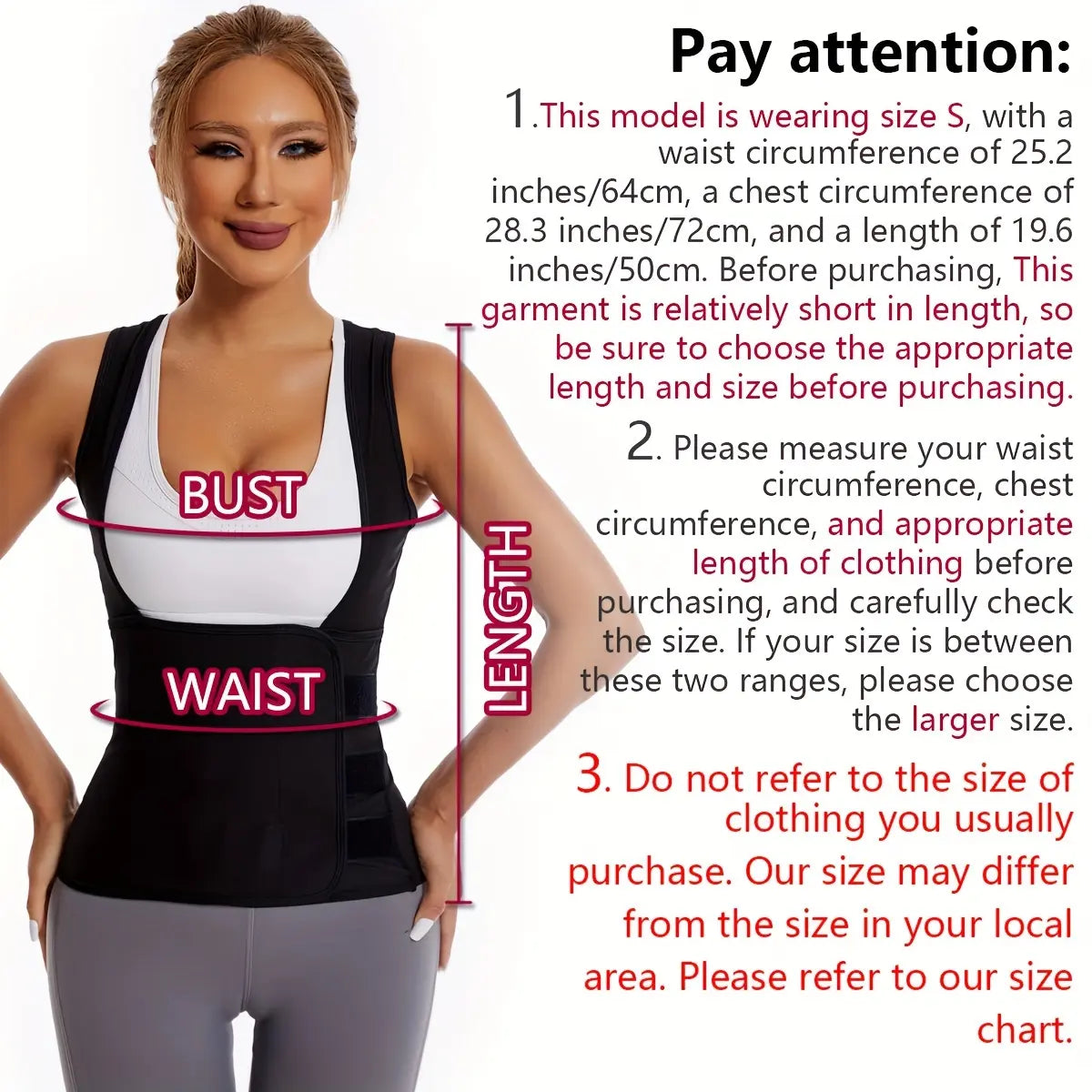 Women'S Sweat Sauna Suit Shirt , Waist-Cinching Shapewear, Fixed Bra Anti-Sagging Vest, Body Shaping Running Workout Outfit, Convenient Stick-On Design, Tummy Control Yoga Sauna Suit, Outerwear Yoga Fitness Underwear, Body Shaper, Waist Trimmer
