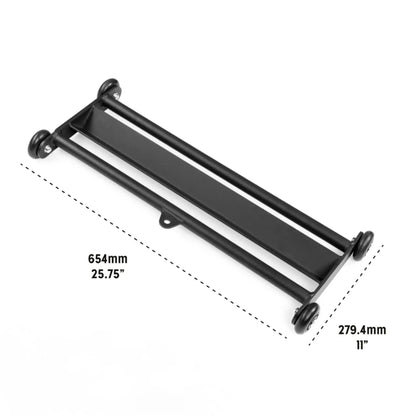 Multi-Function Glute Ham Glider - Smooth-Glide Fitness Slider with Solid Steel Construction for Ab Training, Leg Training